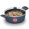 Hawkins Ceramic Nonstick Cook n Serve Bowl with Glass Lid 3 Litre Induction