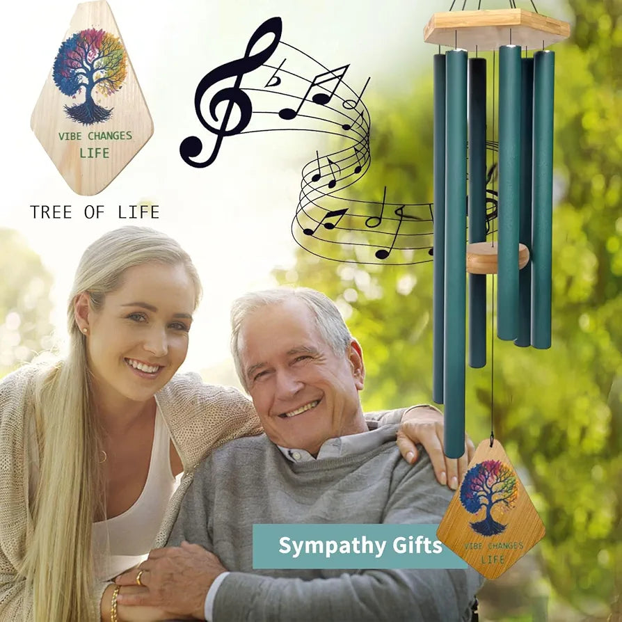 Paradigm Pictures 30.5 inch Big Wind Chimes for Home Balcony Positive Energy 