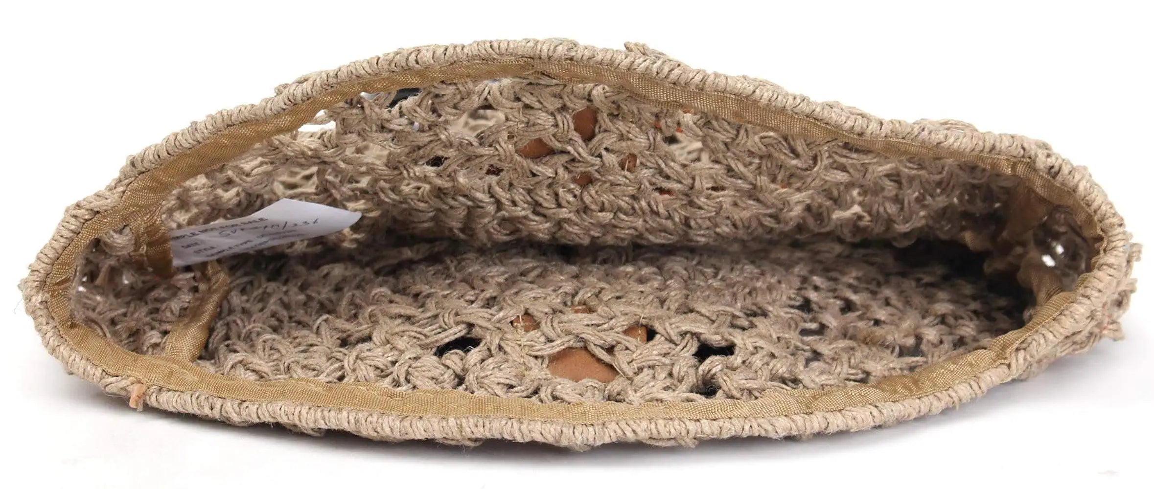ASTRID Handmade Macrame Flap Over Sling Bag For Girls And Women