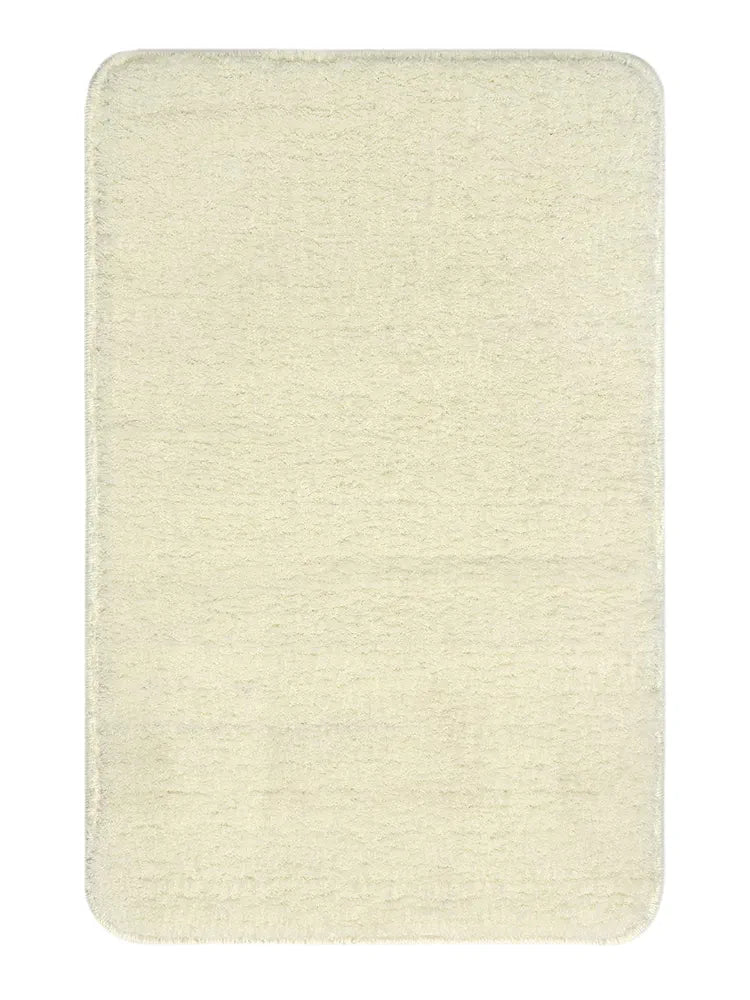 Saral Home Neo Shaggy Yarn Anti-Skid Bath Mats 