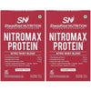 Steadfast Nutrition Nitromax Protein Chocolate - 40 gms Each (6 sachets) (Pack of 2)