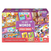 Bloomingo Learning Kit | First Words - School Edition - Fun Board Puzzles With Number & Imagematching Flashcards