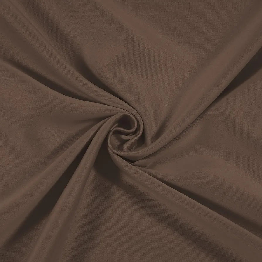 Cloth Fusion Blackout Window Curtains 5 Feet Long Set of 2, Room Darkening Blackout Curtains 5 Feet for Window with Grommet Design for Home Decor 