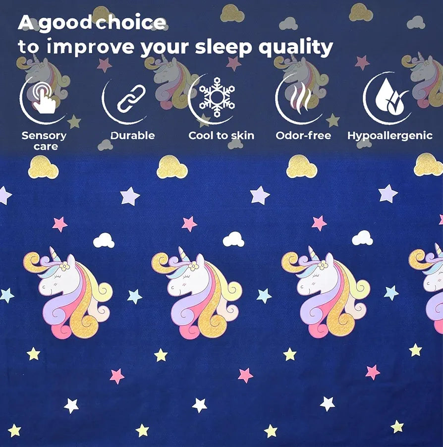 FRESH FROM LOOM Glace Cotton Wrinkle Free Soft Hypoallergenic Bed Sheet | Cartoon Printed Single Bedsheet Size for Kids with 2 Pillow Cover , 144 TC