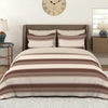 Layers Duracount Bedsheet Set for All Seasons Lightweight 225 CVC King Size Brown1