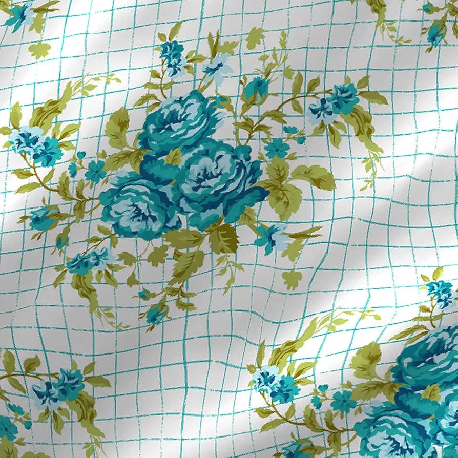 Layers California Bedsheet Set for All Seasons - Lightweight, Moisture Absorbent, Machine Washable & Easy to Care - 225 CVC - King Size 