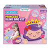 Bloomingo Art & Craft Kit | Princess Sling Bag | Fun Mess Free Arts & Craft Kit for Kids | Design Your Own Magical Diy Craft Bag