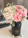 Artificial Hydrangea Dahlia Flowers Bunch Pack of 2