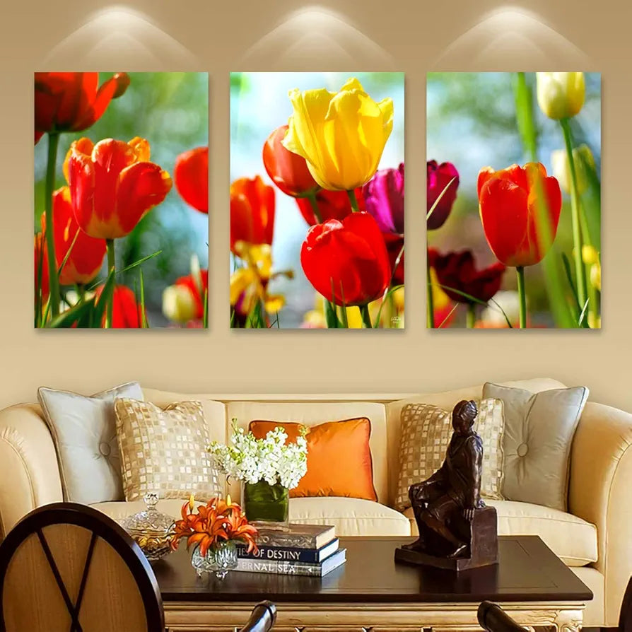 Rangoli Sparkle Lamination Reprint Paintings Pasted on 5MM MDF Wood with Digital Print  for You Room