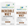 Steadfast Nutrition Incredible Whey Protein - Coffee - 35 gms Each (6 Sachets)