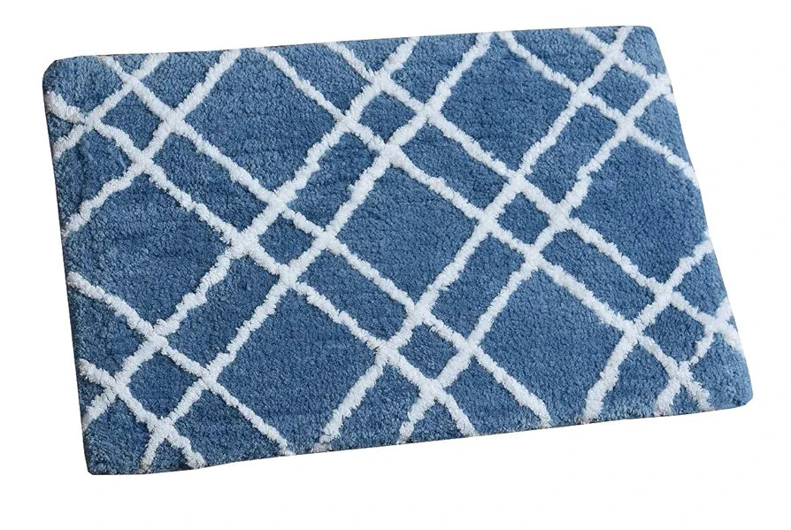 AEROHAVEN™ Glorious Super Soft Microfiber Abstract Designer Anti Slip Bathmat - BM10-40 X 60 CM 