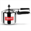 Butterfly Friendly Inner Lid Aluminium Pressure Cooker (Silver)