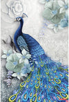 Rangoli Peacock Wall Sticker 12x18 Sheet – Elegant Self Adhesive Design-6