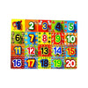 Skillofun Wooden Numbers Chunky Puzzle 2+ Year Learning Puzzle for Numbers Extra Thick Blocks