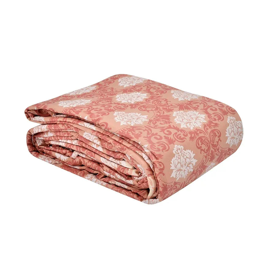 Trance Home Linen Pure Cotton Reversible Dohar Single Bed Size | Ac Blanket Comforter | Soft Light-Weight Bed Blanket 