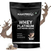 Nakpro Platinum Whey Protein Isolate Cookies & Cream Flavour - 500 gms