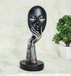 Jaipur Ace Lady Face Fantasy Statue Sculptures Showpieces Black Face Lady