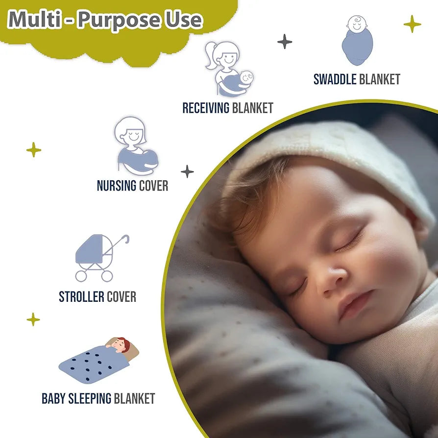 Divine Casa 120 GSM Microfiber Reversible Kids Single Bed Comforter | Ultra-Soft Toddler Blanket | Lightweight & Cozy | All-Season Bedding for Babies & Kids | 135 x 100 cm, Slate