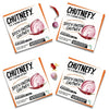 Chutnefy - 5-Second Instant Spicy Onion Chutney - 120 ml Each (Pack of 4)