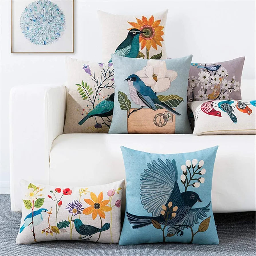 AEROHAVEN™ Set of 5 Designer Decorative Throw Pillow/Cushion Covers - 16 x 16 inches