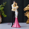 Ecraftindia Lovely Hugging Couple Statue Human Figurine Decorative Showpiece
