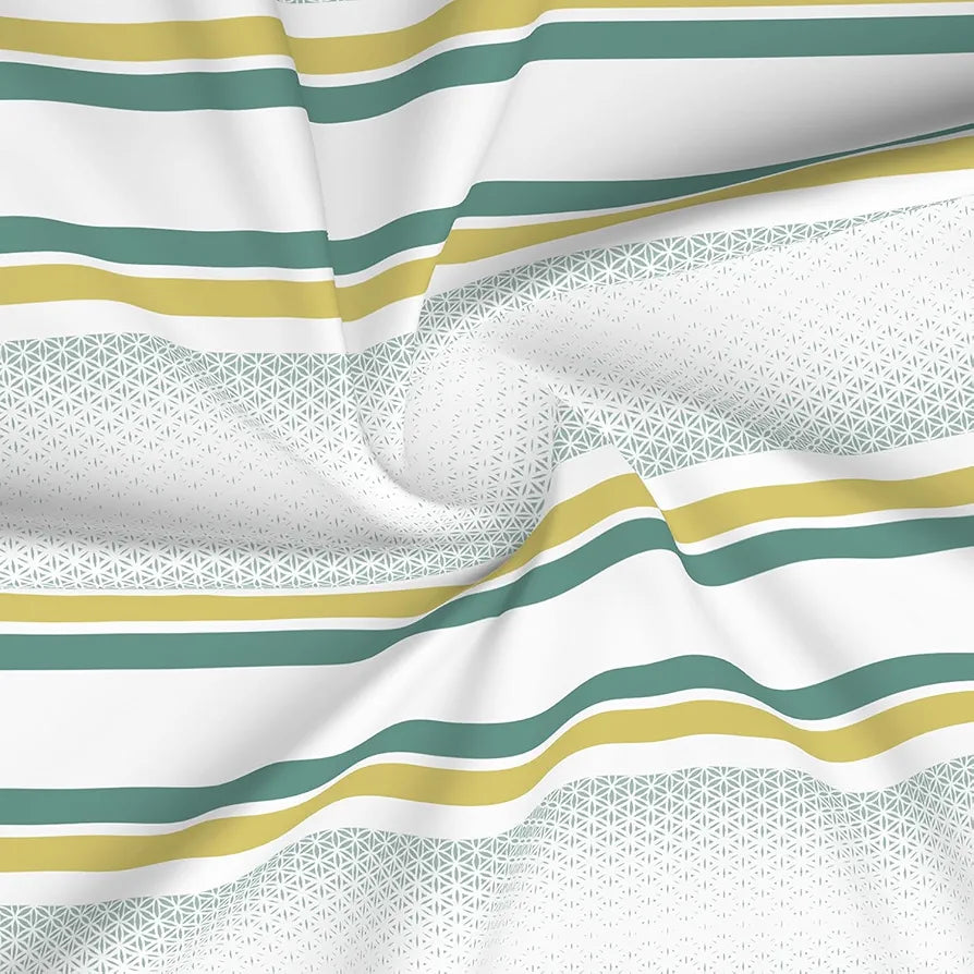 Layers Durathread Bedsheet Set for All Seasons - Lightweight, Moisture Absorbent, Machine Washable & Easy to Care - 225 CVC - King Size 