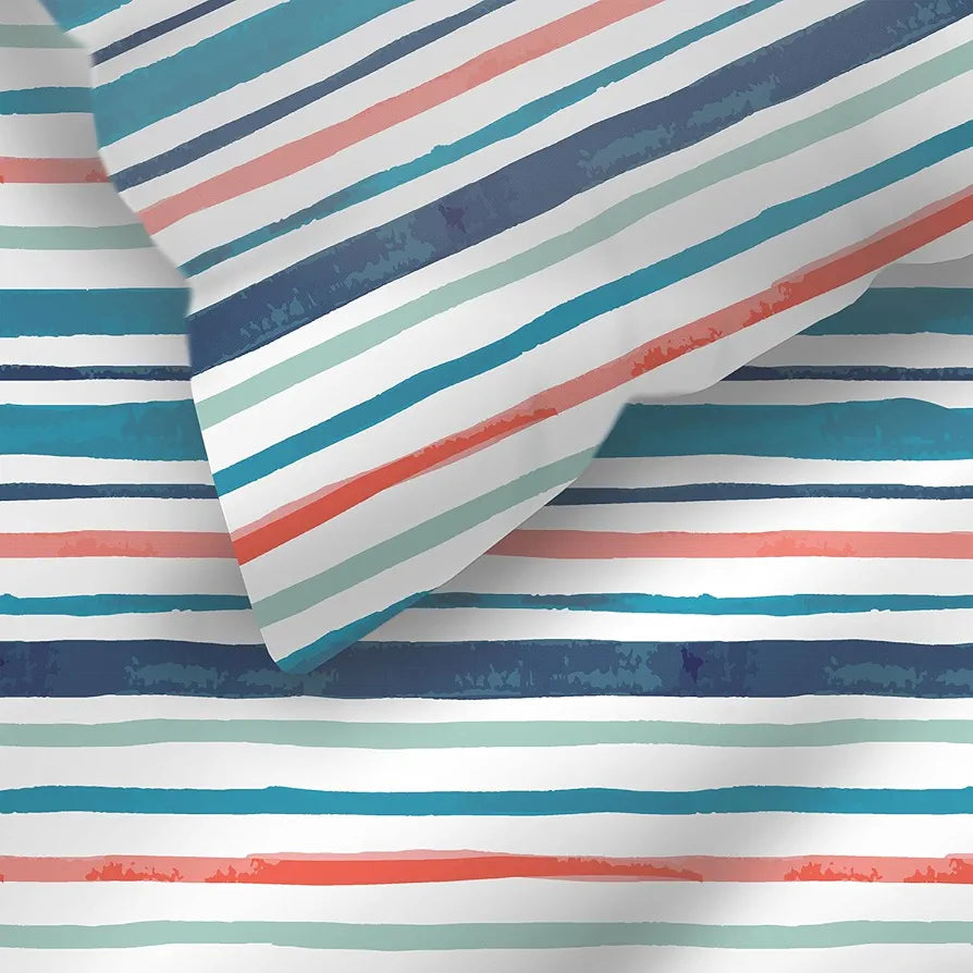 Layers Argos Bedsheet Set for All Seasons - Lightweight, Moisture Absorbent, Machine Washable & Easy to Care - Gift for Housewarming & More - 225 CVC - King Size 