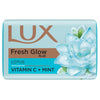 LUX Fresh Glow Plus with Vitamin C + MINT Lotus Soap Bar - 150 gms (Pack of 3)