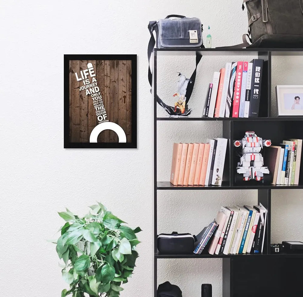 ArtX Paper Motivational Quotes Wall Frame Art Painting, Multicolor, Motivational, 10.0 X 13.0 inches, Set of 1 