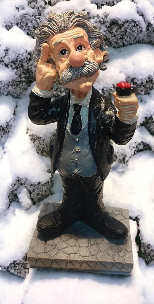 PARADIGM PICTURES Einstein Figurine for Car Dashboard Accessories/Office Desk Decor/Decor Gift Items