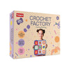 Funskool Handycrafts Crochet Factory Crochet Kit Make Scarves Placemats Coasters Block