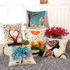 Aerohaven Set of 5 Abstract Decorative Hand Made Jute Throw/Pillow Cushion Covers Multicolor