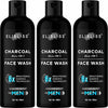Elibliss Activated Charcoal Anti-Pollution FaceWash - 100 ml (Pack of 3)