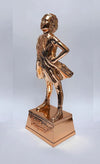 Gold Art India World's Best Daughter Figurine Rose Gold Plated