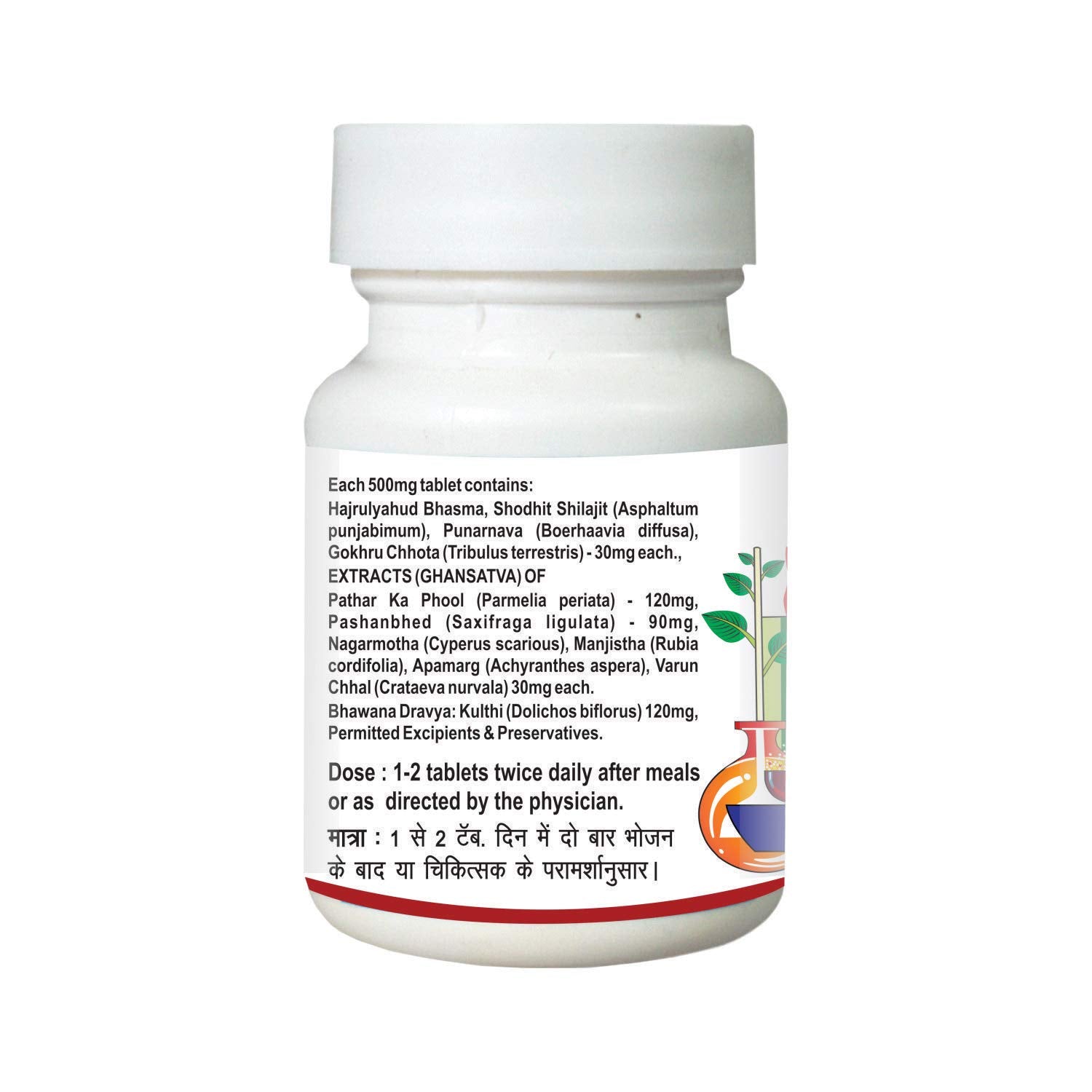 Pathrina Baidyanath Pathrina Tablet - 50 Tabs - Swadesii