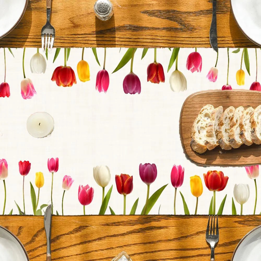 Ishro Home Premium Table Runner – Soft European-Standard Fabric, Elegant Soft Feel, Machine Washable, Timeless Design | 