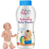 Fabie Baby Talc Free Natural Baby Powder for New Born - 200 Gms