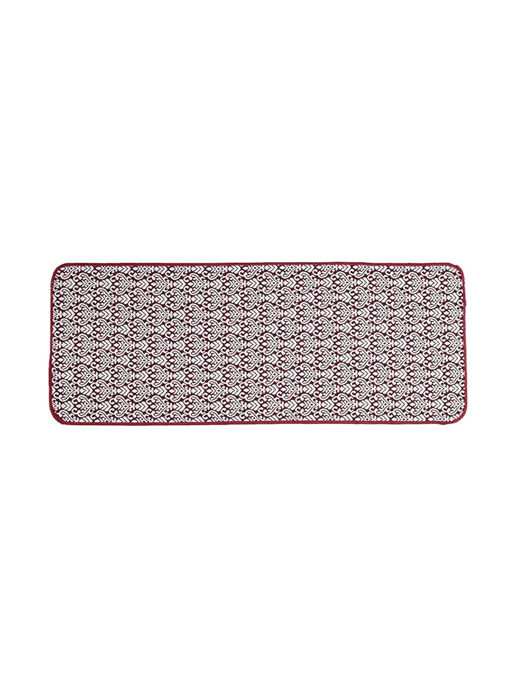 Saral Home Fleur Designer Soft Cotton Durable & Washable Multipurpose Runner for Home/Kitchen/Living Area/Lobby/Office with Anti Skid Backing 