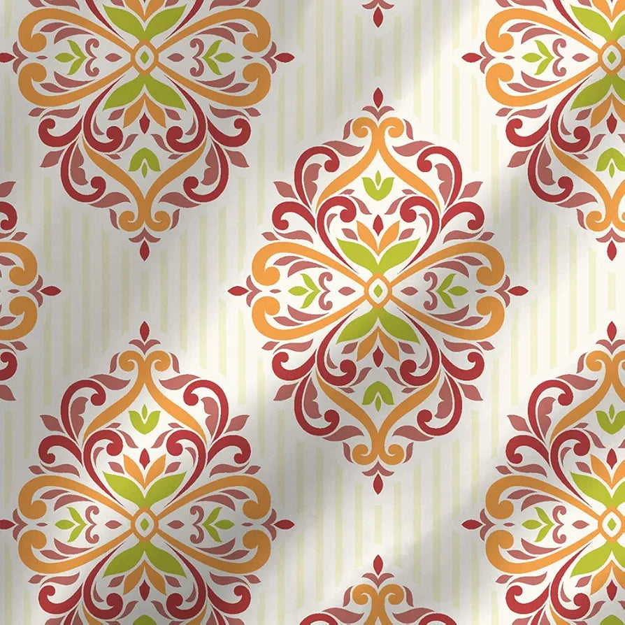 Layers 225TC Toughened Cotton King Size Bedsheet with 2 Pillow Covers , Bed Sheet King, Super Soft, Durable, Wrinkle Resistance, Duracount Collection