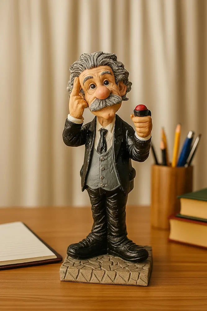 PARADIGM PICTURES Einstein Figurine for Car Dashboard Accessories/Office Desk Decor/Decor Gift Items