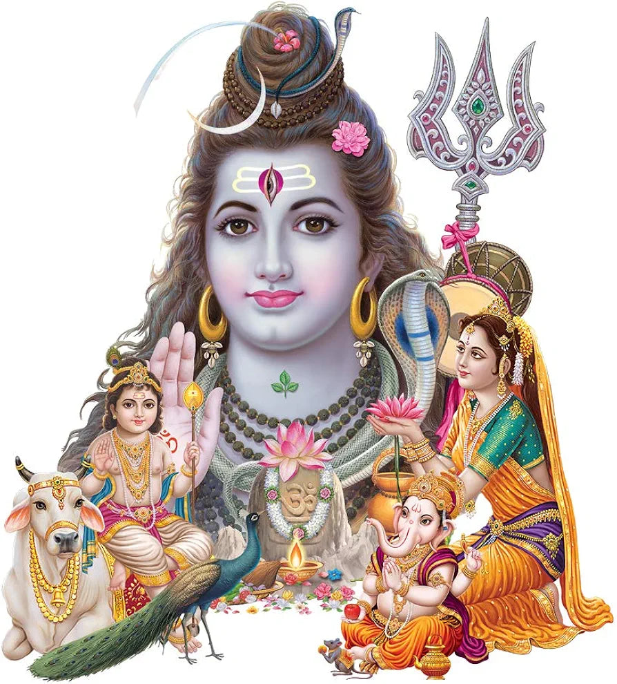 Rangoli White Glossy Vinyl Wall Sticker Premium Self-Adhesive Waterproof Decorative Wall Decal for Bedroom, Living Room, Office & Home Decoration Easy to Apply. Parent-6, Design-12