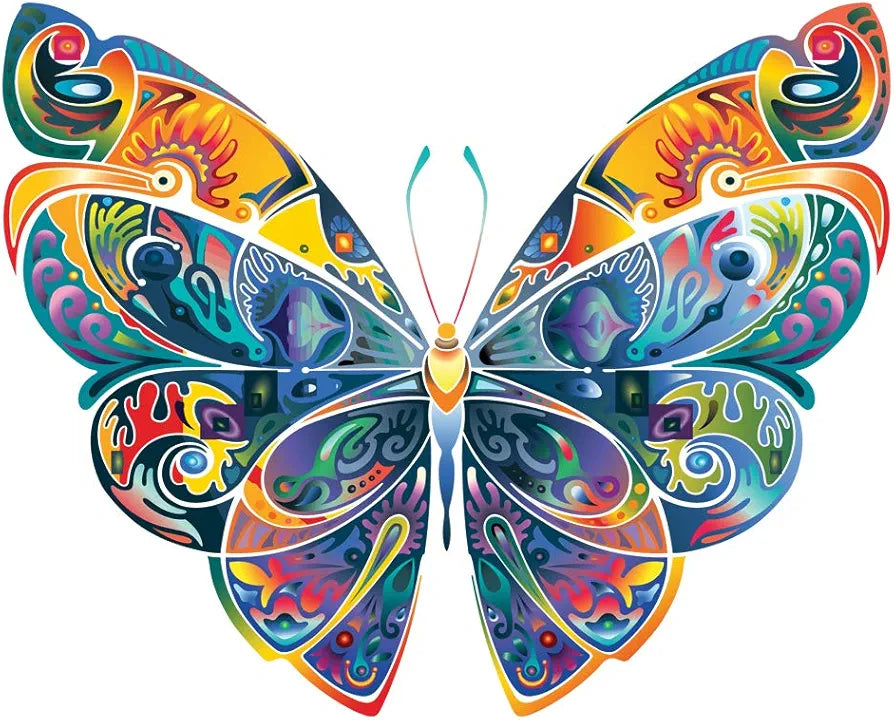 Rangoli White Glossy Vinyl Wall Sticker Premium Self-Adhesive Waterproof Decorative Wall Decal for Bedroom, Living Room, Office & Home Decoration Easy to Apply. Parent-14, Design-8