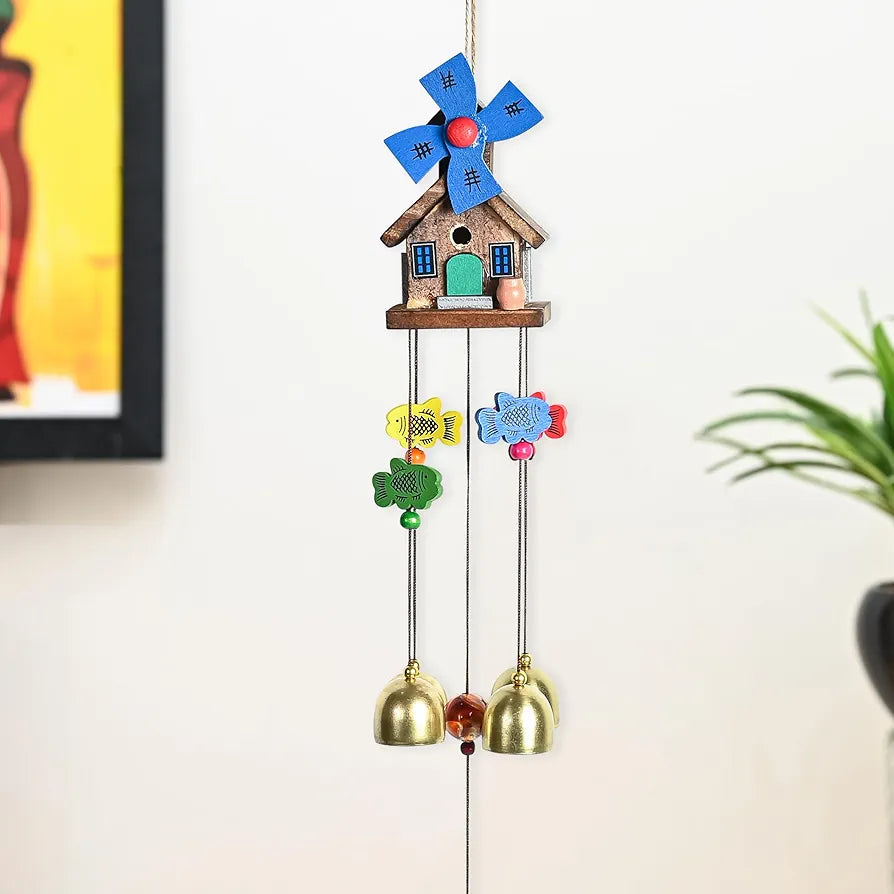 ZAICUS Wind Chimes for Positive Energy – Feng Shui Hanging Decorative Items for Home and Balcony - Fengshui Wind Chimes for Home Balcony 