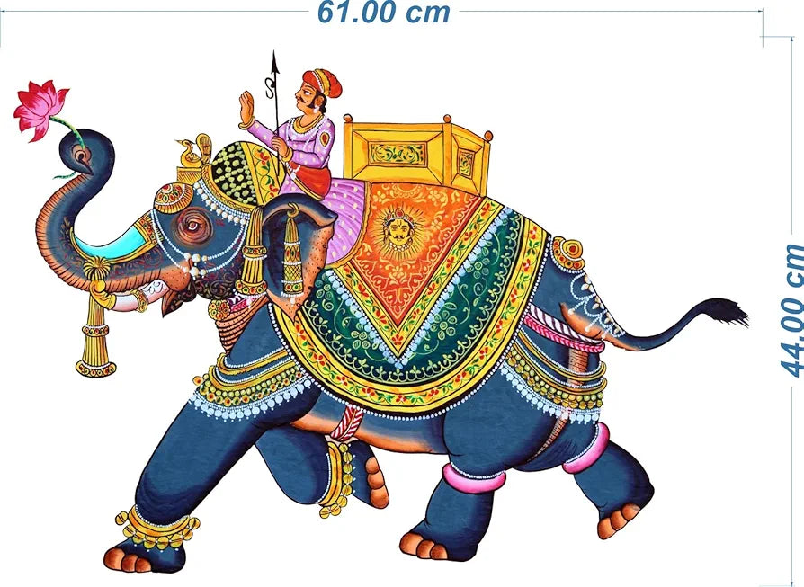 Rangoli Vinyl Modern Wall Sticker 1.96 X 20.86 X 1.96 Inches, Multicolour 