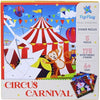 PepPlay Circus Carnival Sticker Puzzle No Mess Sticker Art for Kids Craft Kits DIY Activity