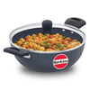 Hawkins Ceramic Nonstick 3.5 litre Deep Kadhai Induction Deep Fry Pan