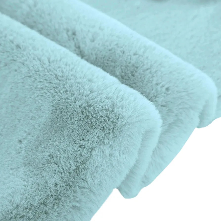 Luxe Home Bath Mat Super Soft Anti Skid Rabbit Fur  Bathroom Mats for Bedroom, Door, Kitchen Floor  Pack of 1