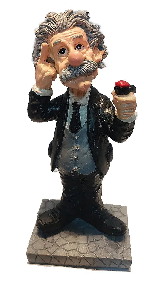 PARADIGM PICTURES Einstein Figurine for Car Dashboard Accessories/Office Desk Decor/Decor Gift Items