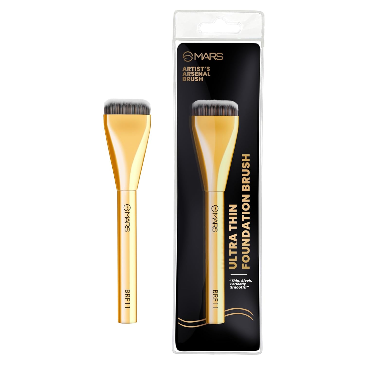Mars Artist's Arsenal Ultra Thin Foundation Makeup Brush For Blending ...