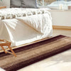 Kuber Industries Shaggy Carpet Polyester Bedside Runner Soft Rug for Hall Offices Kitchens Bedroom Maroon
